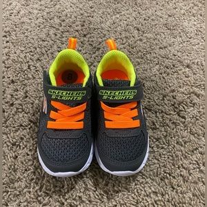 Toddler sneakers. New. Skechers with lights. Sz 8